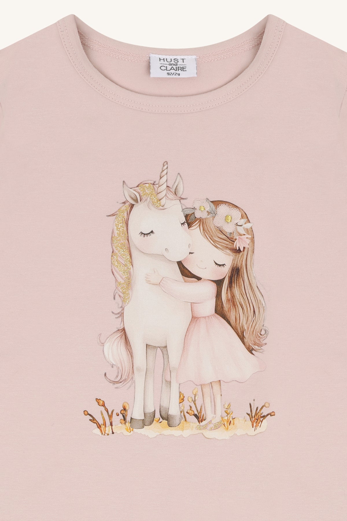 Hust & Claire Maedchen Shirt HCAlma Hugs - Hushed Pink - Extra 2 (3)