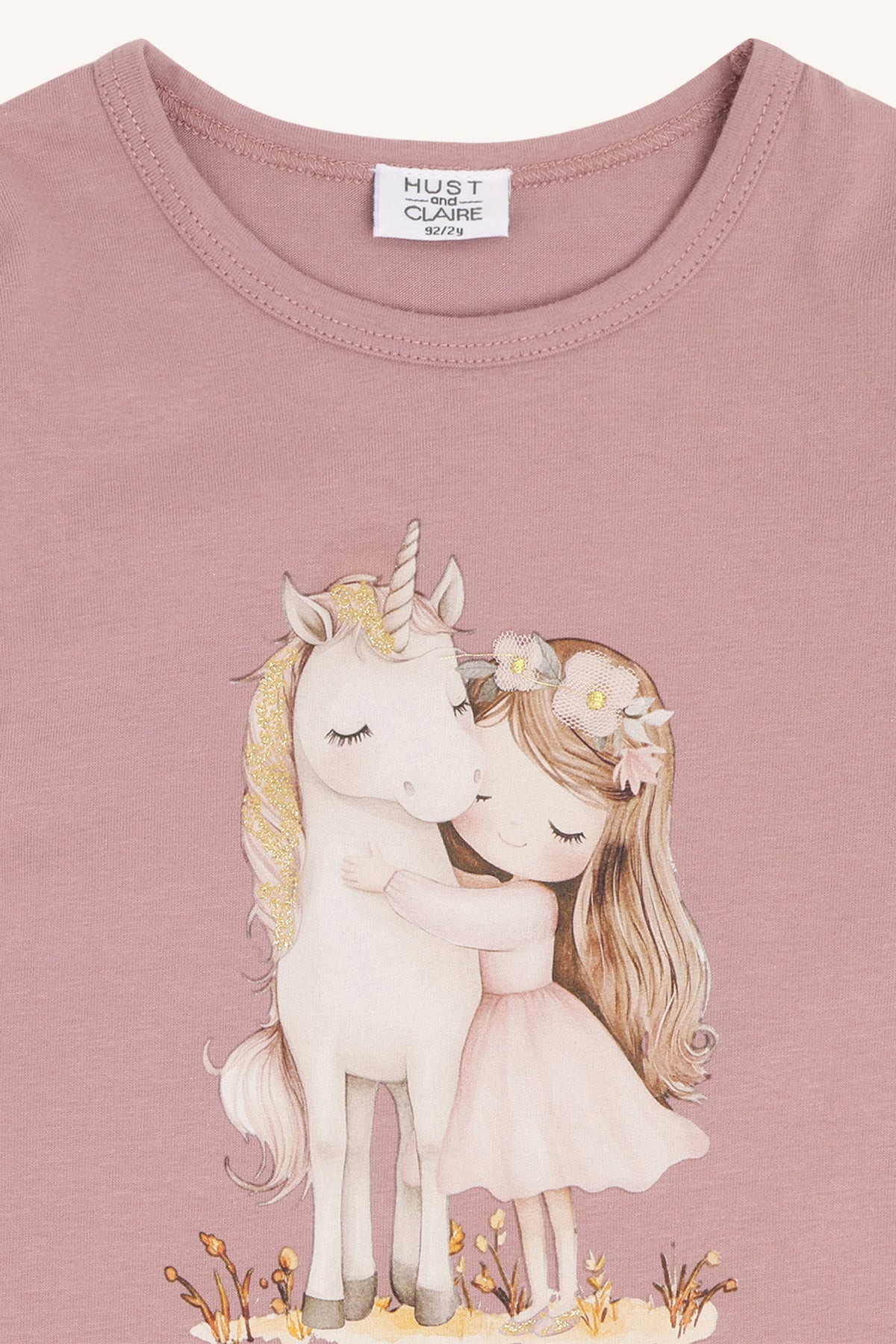 Hust & Claire Maedchen Shirt HCAlma Hugs - Heather - Extra 2 (3)
