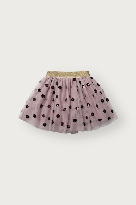 Hust & Claire Maedchen Rock HCNinna Dots - Heather - Extra 0