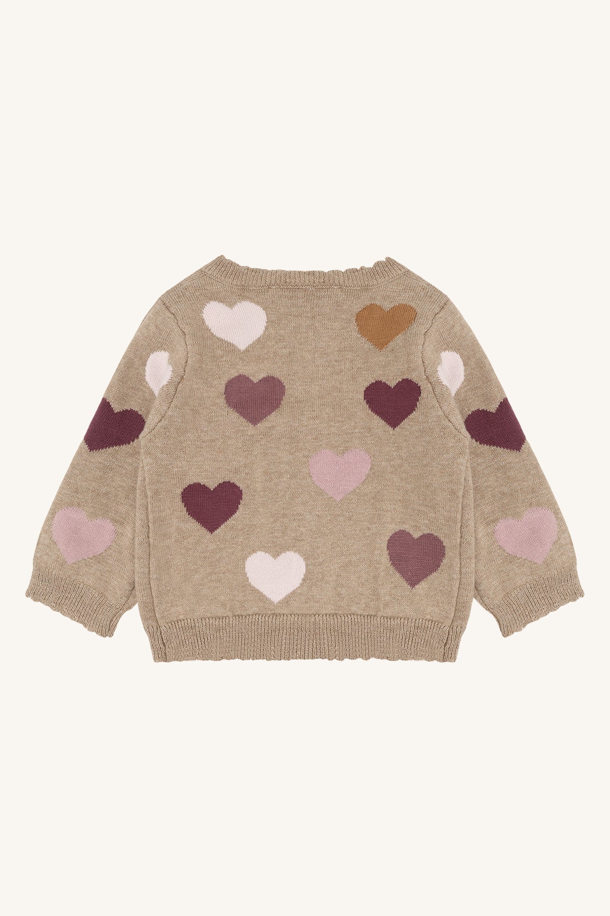 Hust & Claire Maedchen Cardigan HCCilja lovely - Biscuit - Extra 1 (2)