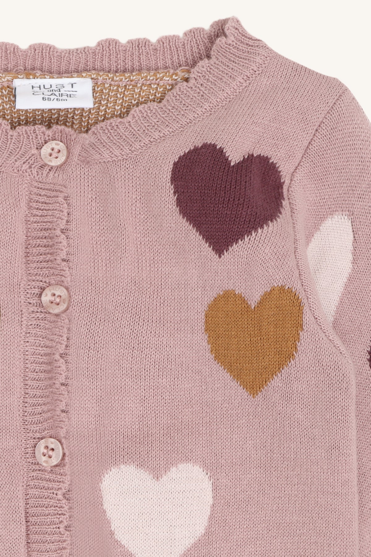 Hust & Claire Maedchen Cardigan HCCilja lovely - Heather - Extra 2 (3)