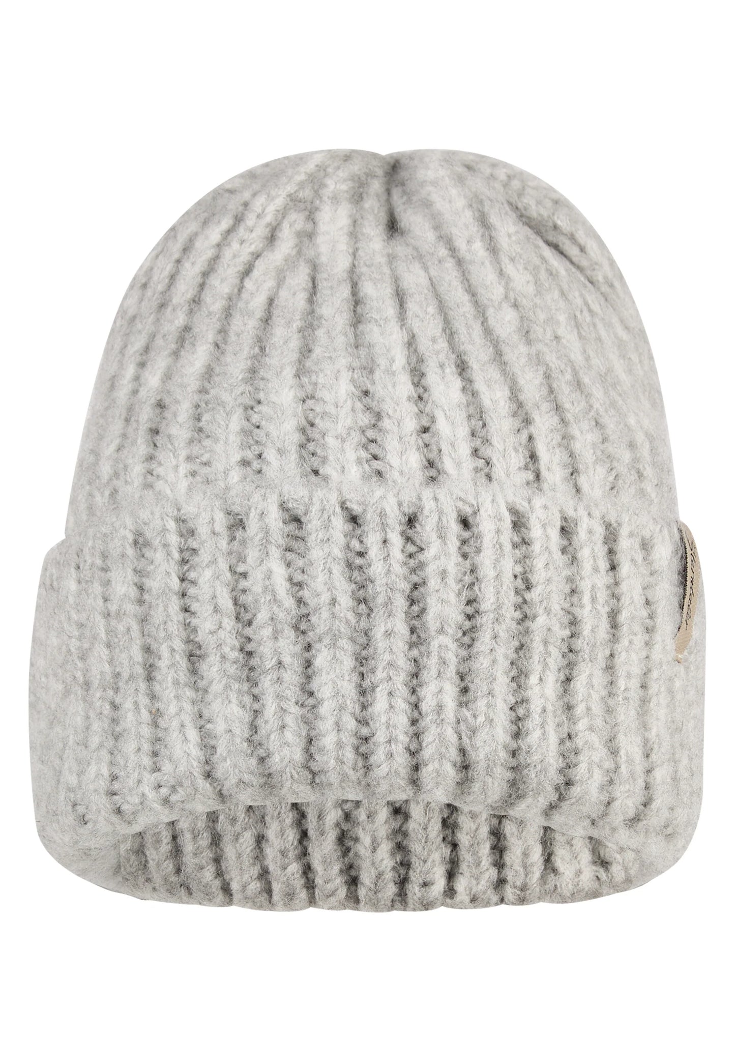 Sterntaler Kinder Strickmütze Soft Touch Silber meliert