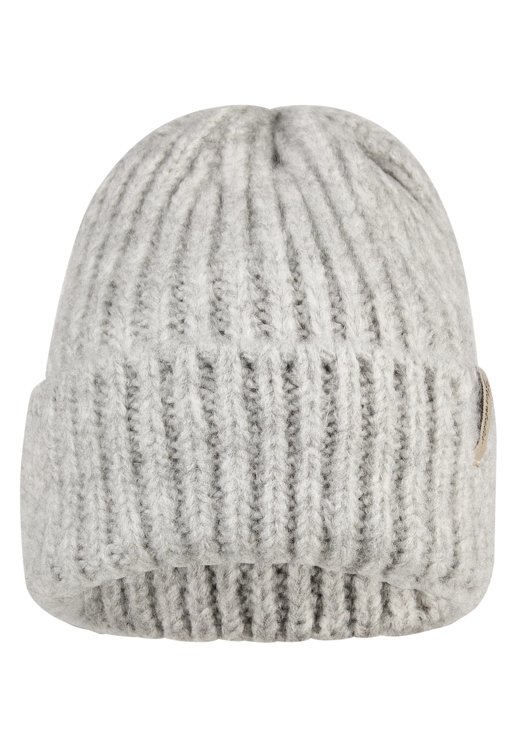 Sterntaler Kinder Strickmütze Soft Touch Silber meliert