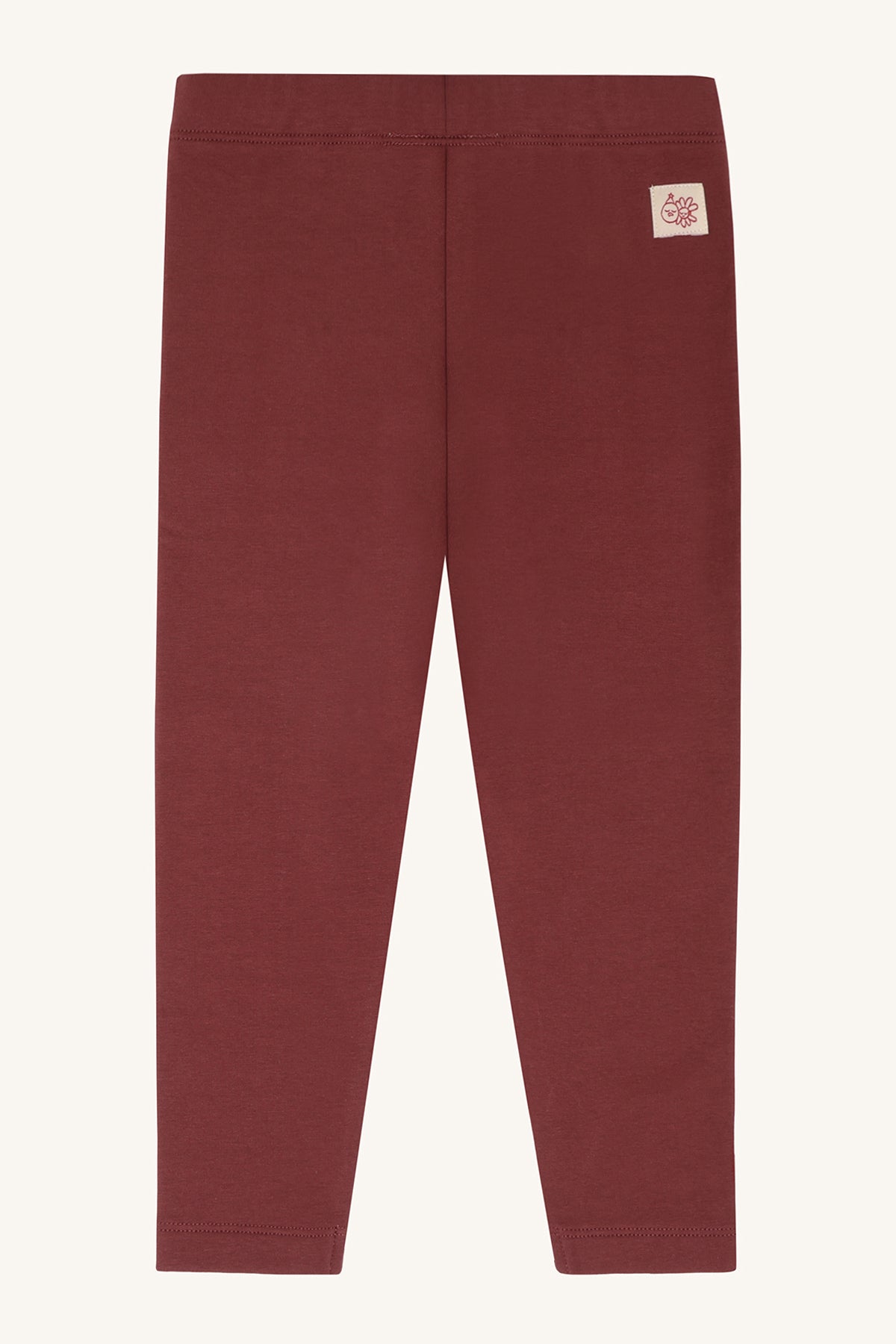 Hust & Claire Maedchen Leggings HCLisa brushed - Maroon - Extra 1 (2)