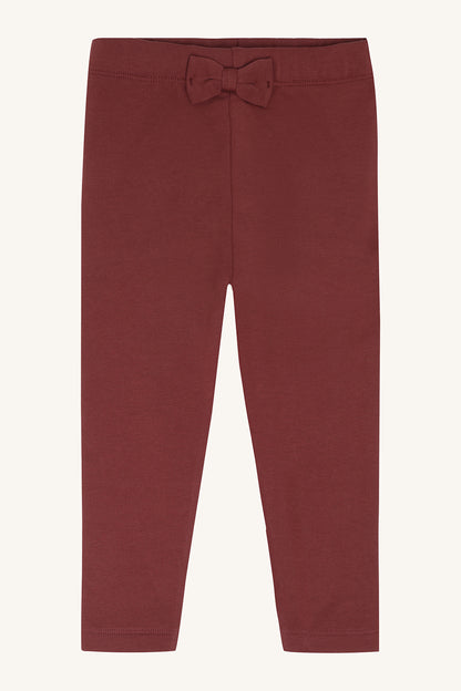 Hust & Claire Maedchen Leggings HCLisa brushed - Maroon - Main