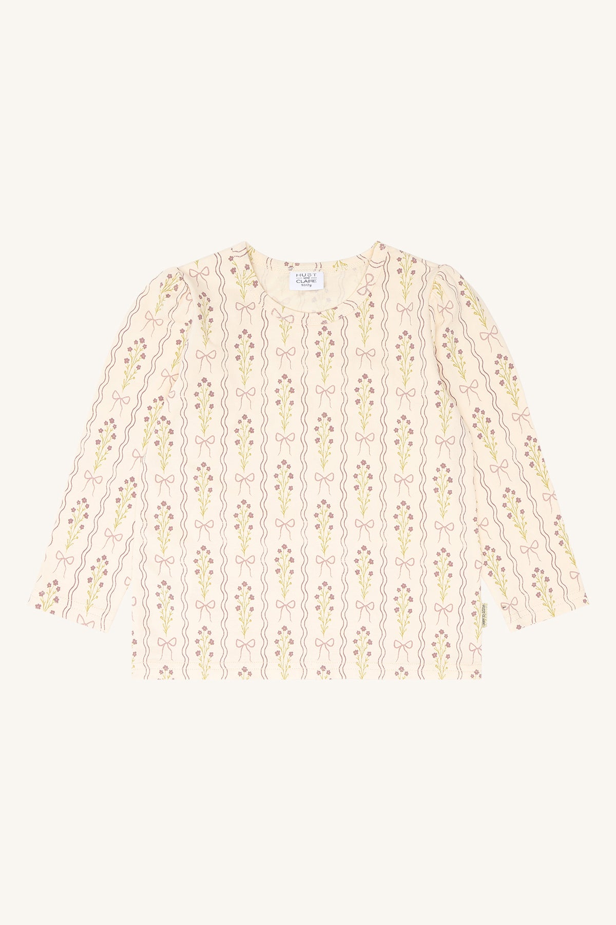 Hust & Claire Maedchen Shirt HCAlma Boquet - Vanilla - Main