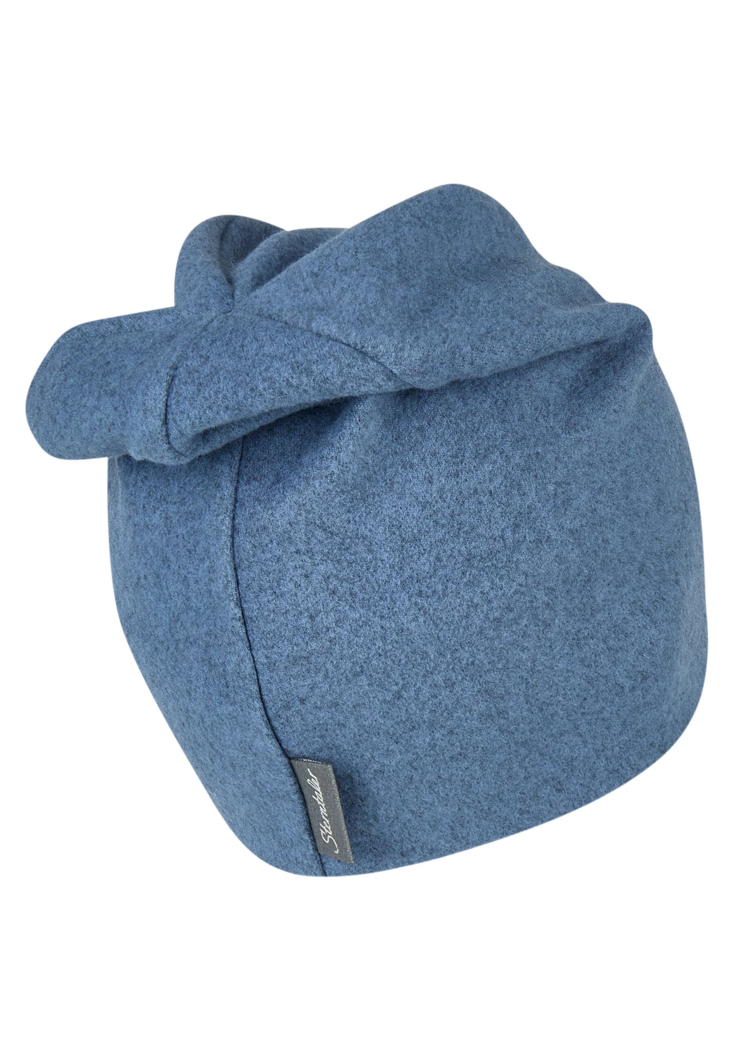 Sterntaler Kinder Beanie LKW Blau meliert