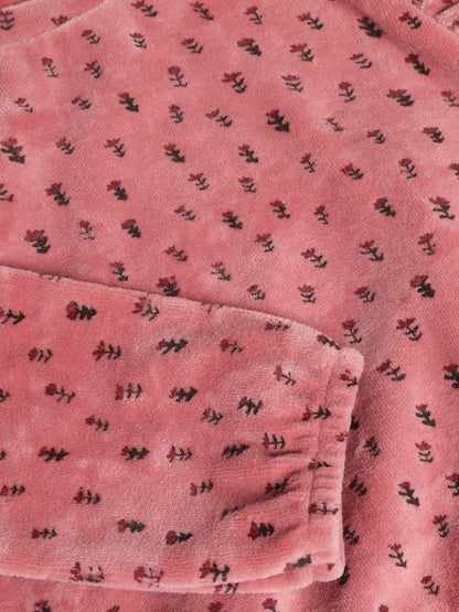 Noppies Baby Sweatshirt mit Muster Ash Rose – 6130051