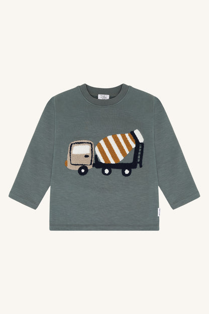 Hust & Claire Jungen Shirt HCSejer Mixer Truck - Balsam Green - Extra 0