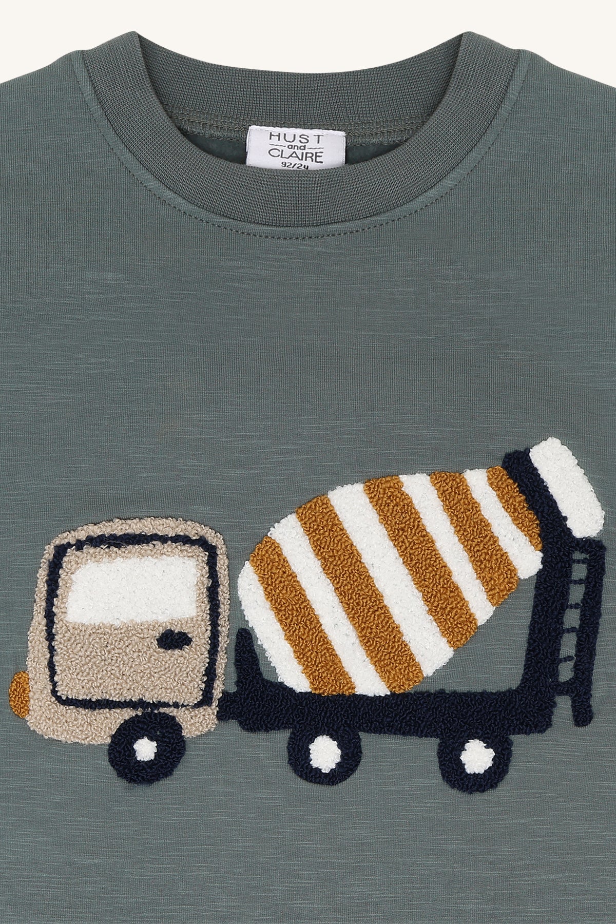 Hust & Claire Jungen Shirt HCSejer Mixer Truck - Balsam Green - Extra 2 (3)