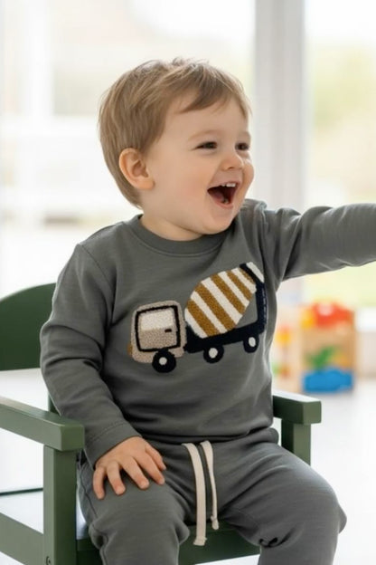 Hust & Claire Jungen Shirt HCSejer Mixer Truck - Balsam Green - Extra 3 (4)