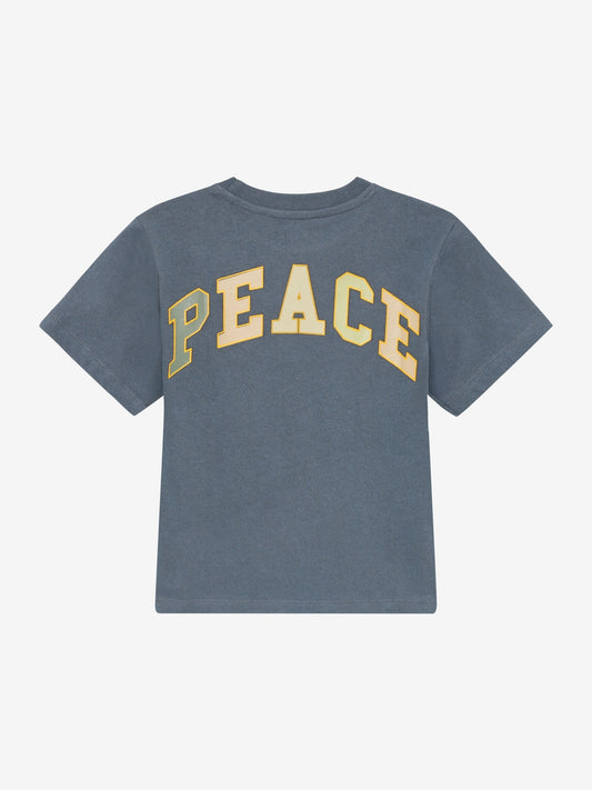 Noppies Jungen T-Shirt „PEACE“ mit großem Rückenprint