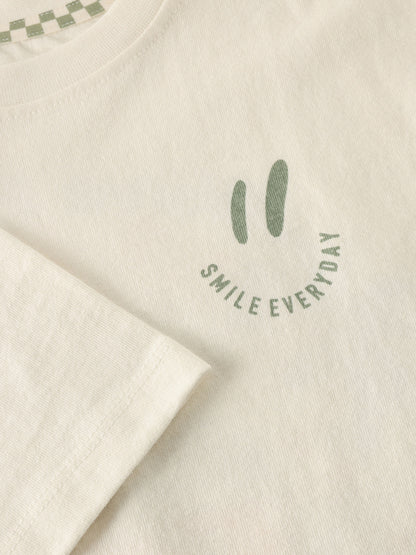 Noppies Jungen T-Shirt mit Surf Van Rückenprint und Smiley Detail