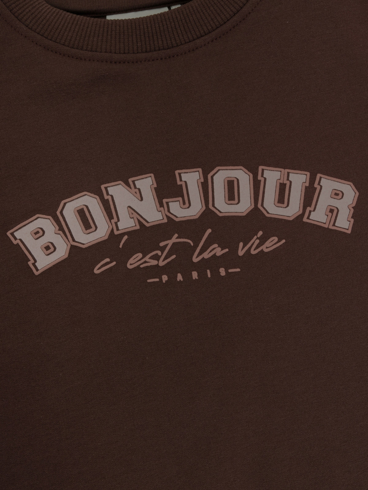 En Fant Unisex Sweatshirt – Deep Mahogany