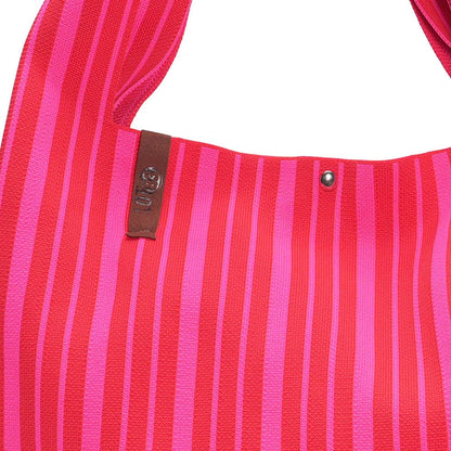 LOT83 Shopper Lois 148 Pink Rot gestreift – weitere Ansicht