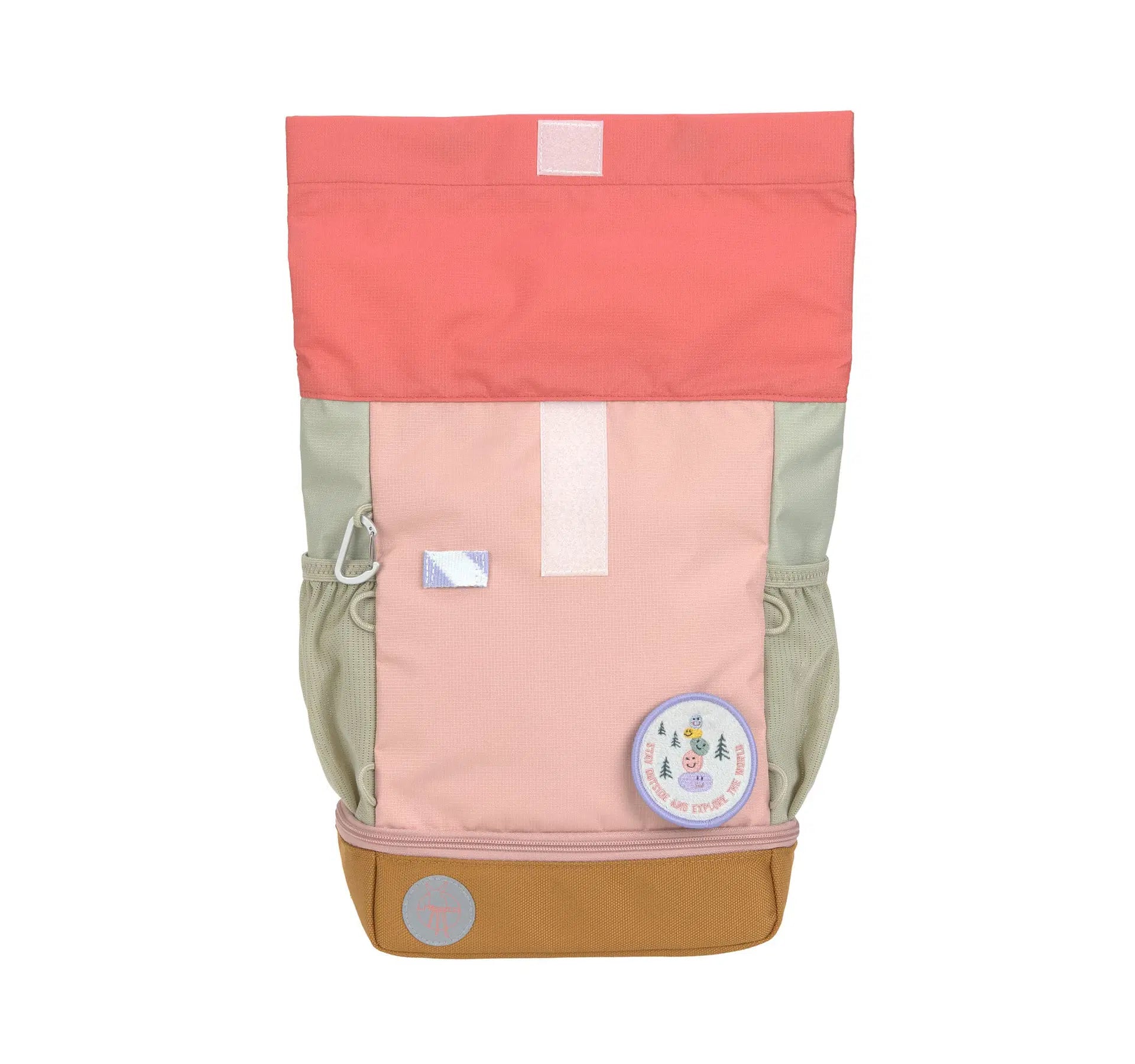 LÄSSIG Mini Rolltop Kindergartenrucksack Rose Pink 9–11 L