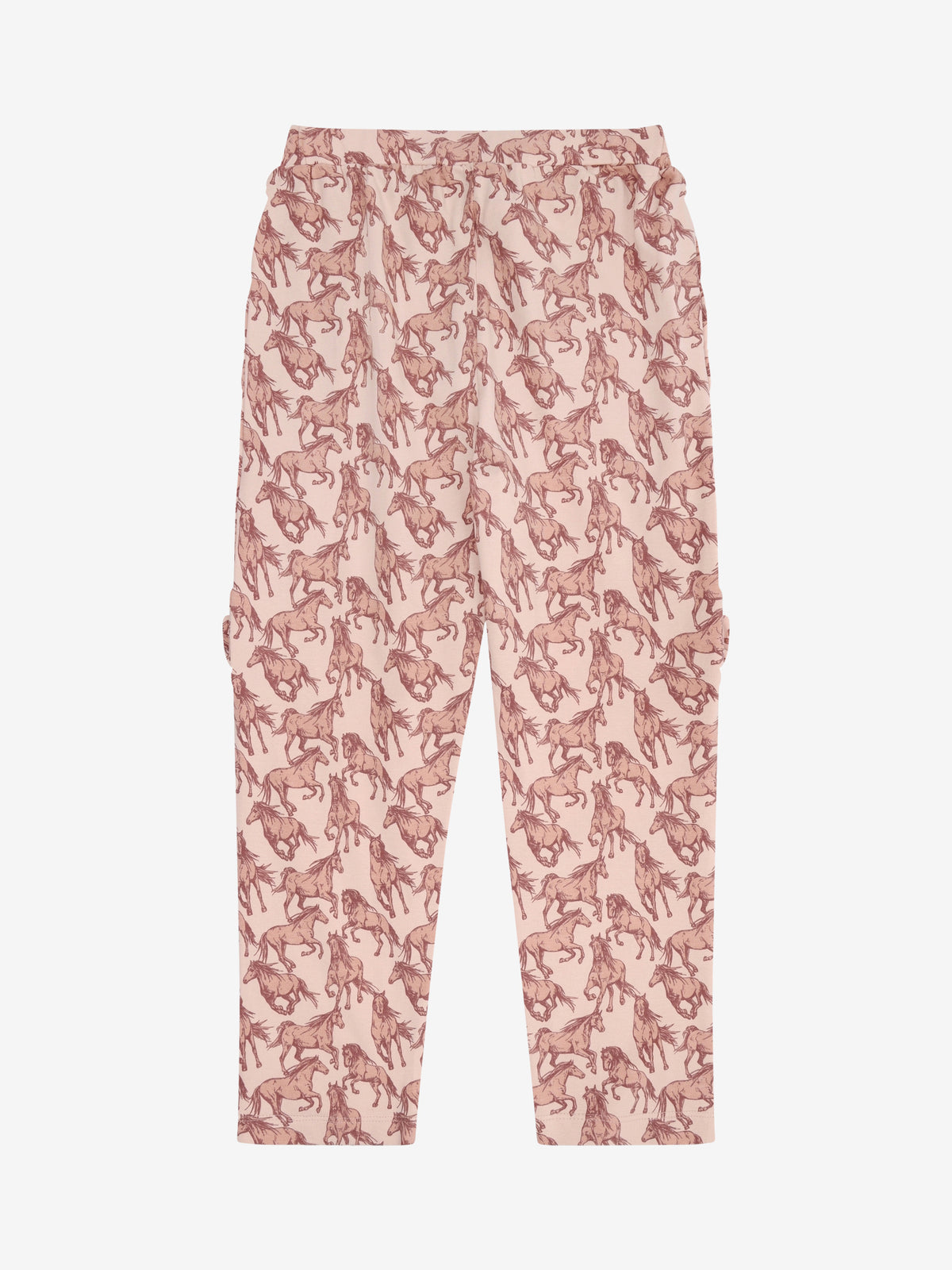 Minymo Mädchen Hose mit Allover-Print und Rüschen – Cameo Rose