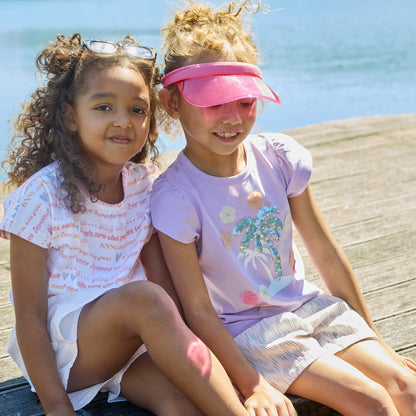 Minymo T-Shirt mit Palmen Motiv