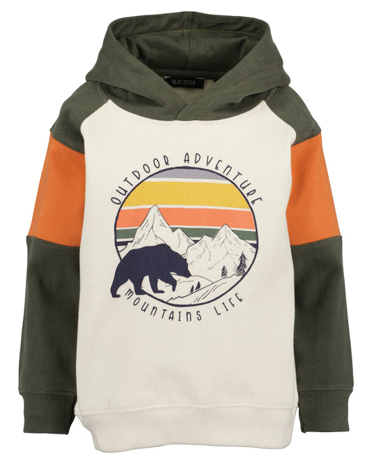 Blue Seven Sweatshirt mit Aufdruck  "Outdoor Adventure - Mountains Life" - Sweatshirt - Blue Seven