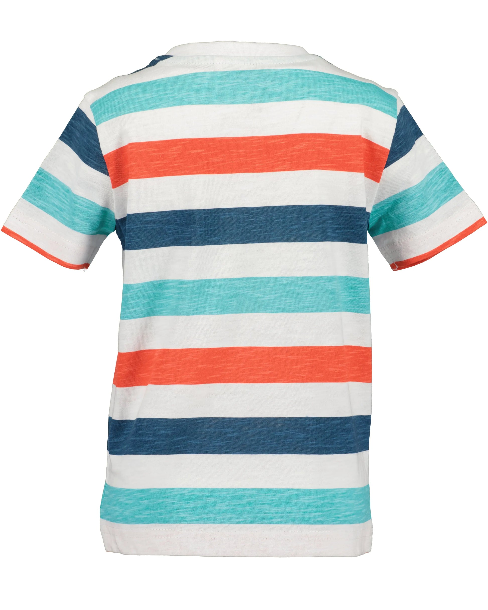 Blue Seven T-Shirt mit bunten Streifen und lustigem Möwenmotiv Mokkini Kindermode T-Shirt