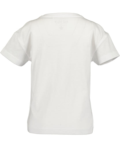 Blue Seven T-Shirt Mädchen Weiß Mokkini