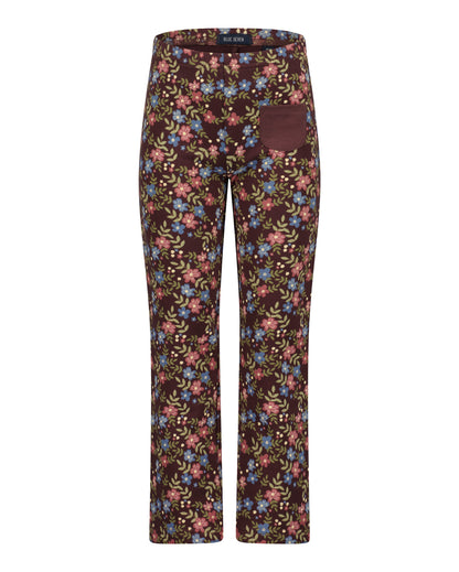 Blue Seven Mädchen Leggings Burgund Blumenmuster