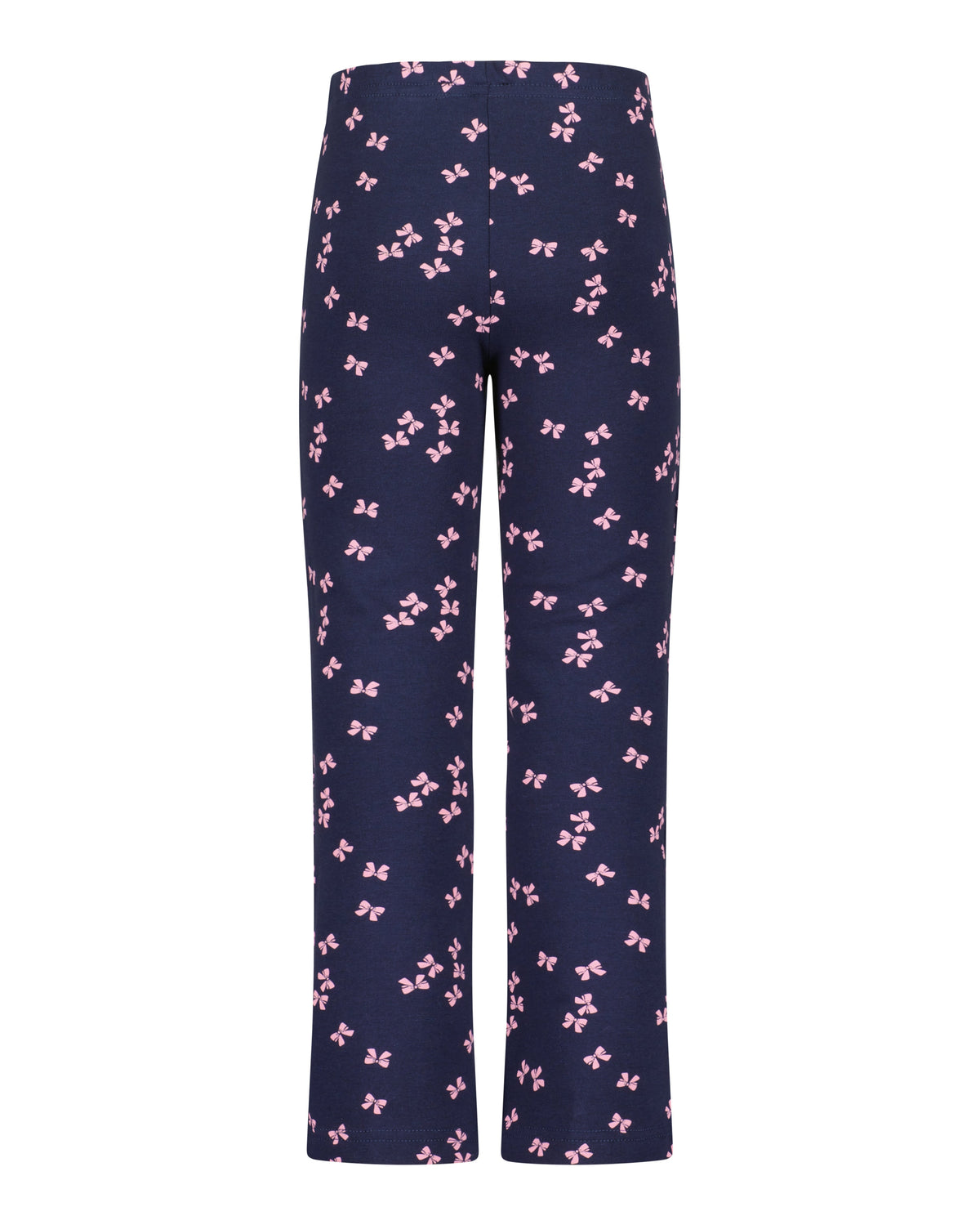 Blue Seven Mädchen Sweat-Leggings Nachtblau Schleifenmuster – weitere Ansicht 2
