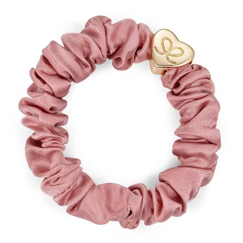 ByEloise Haarband Scrunchie champagnerpink "Herz" -  - byEloise