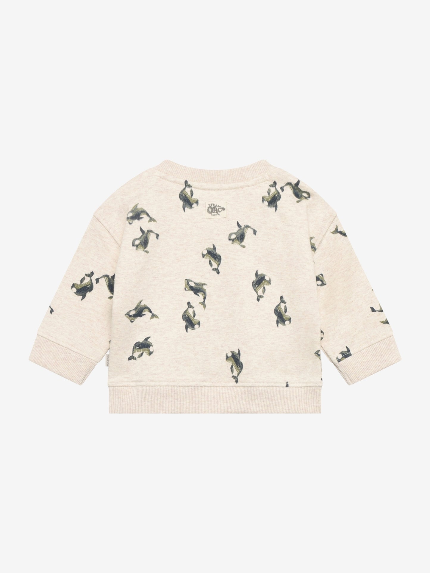 Noppies Mädchen Sweatshirt Sand Melange mit Pferdeprint