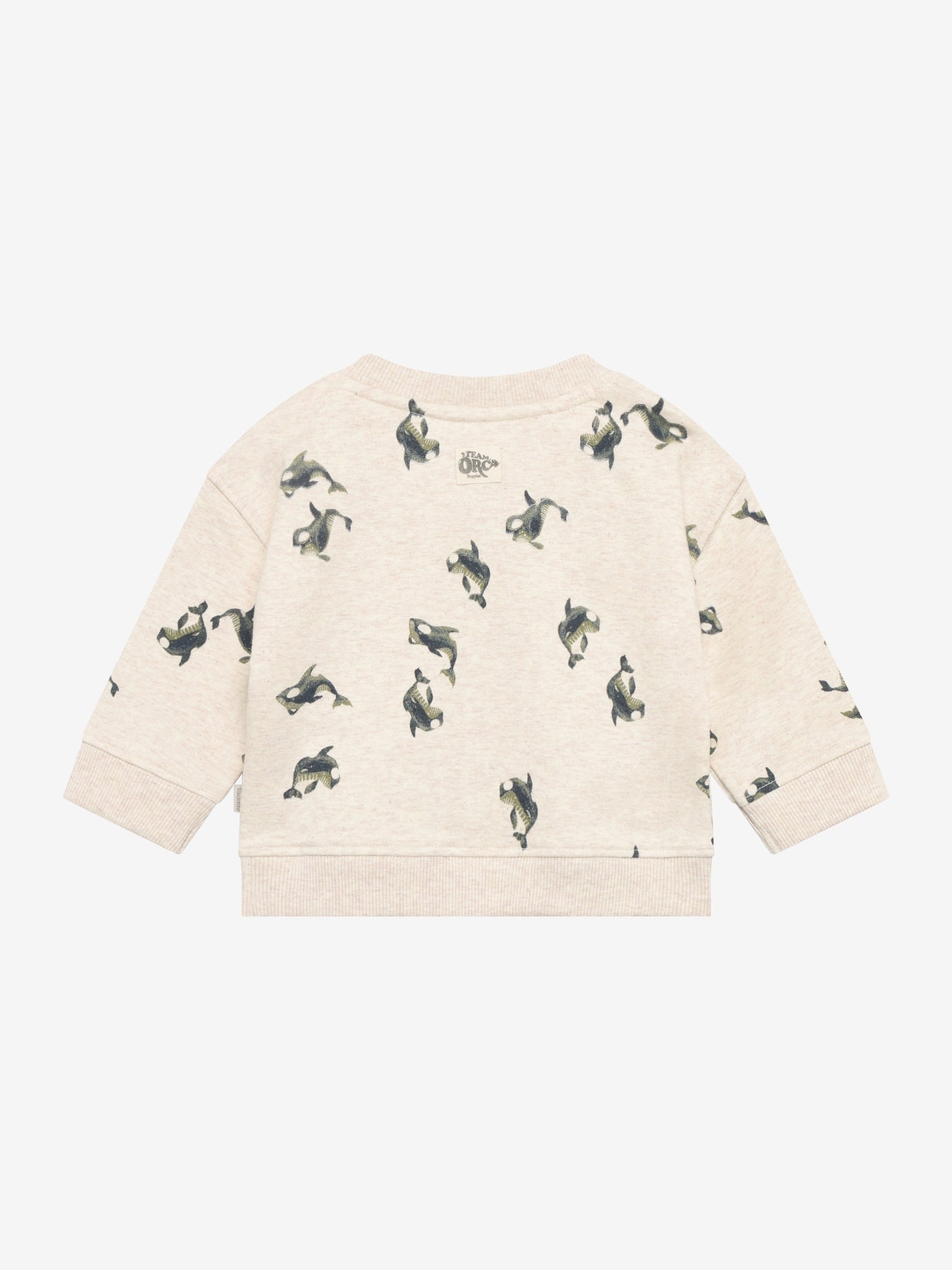 Noppies Mädchen Sweatshirt Sand Melange mit Pferdeprint