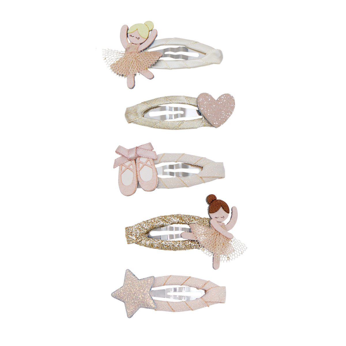 Mimi & Lula Ballerina Mini-Haarspangen – 5er-Set