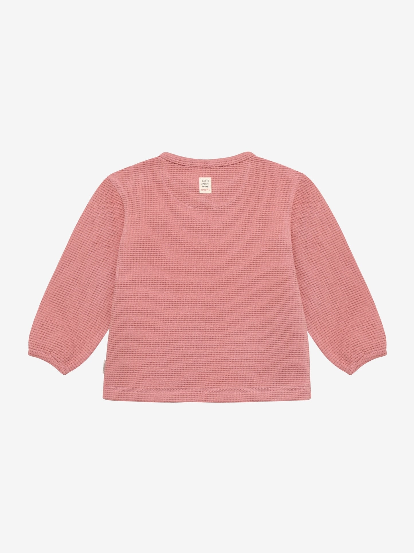Noppies Mädchen Langarmshirt Ash Rose mit Schleifendetail