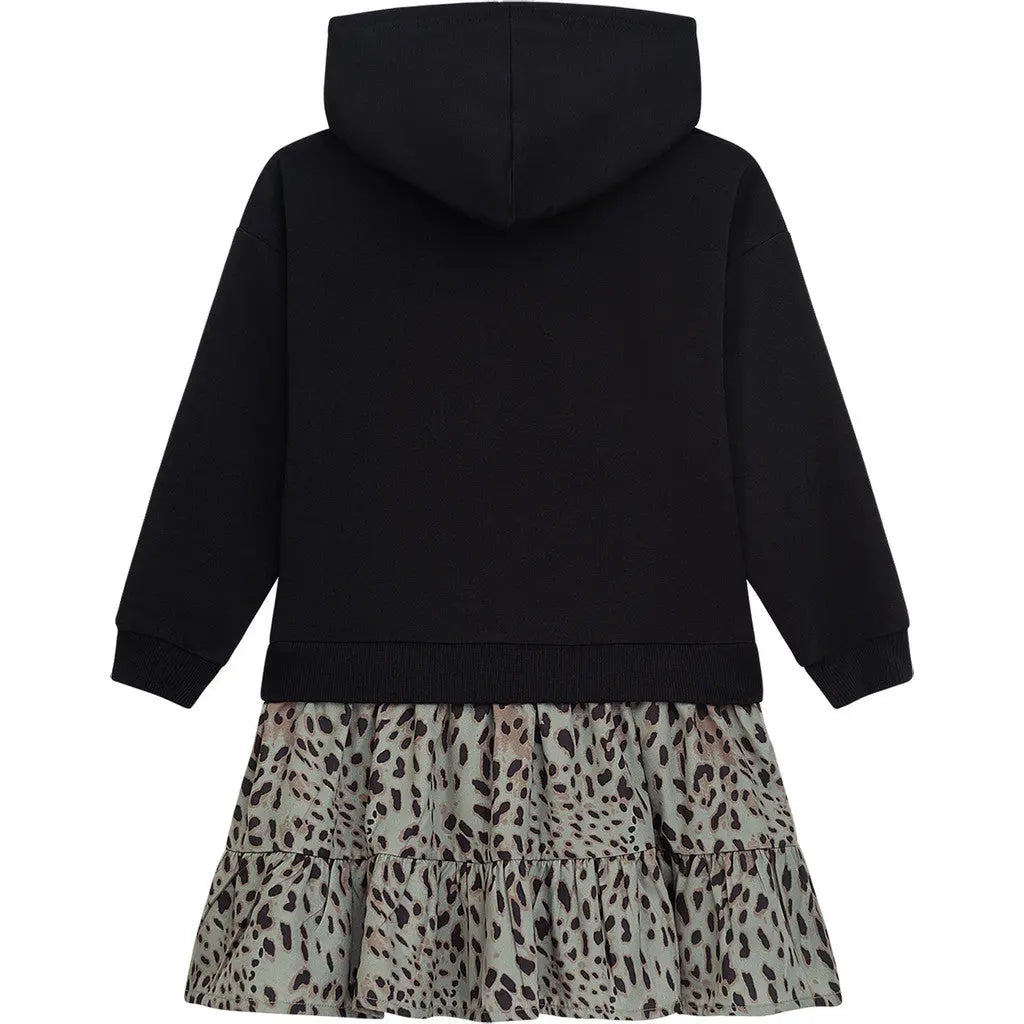 Danamade Kleid mit tüllrock wild life Mokkini Kindermode Kleid