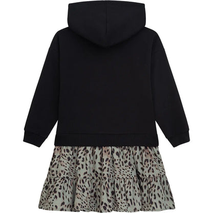 Danamade Kleid mit tüllrock wild life Mokkini Kindermode Kleid
