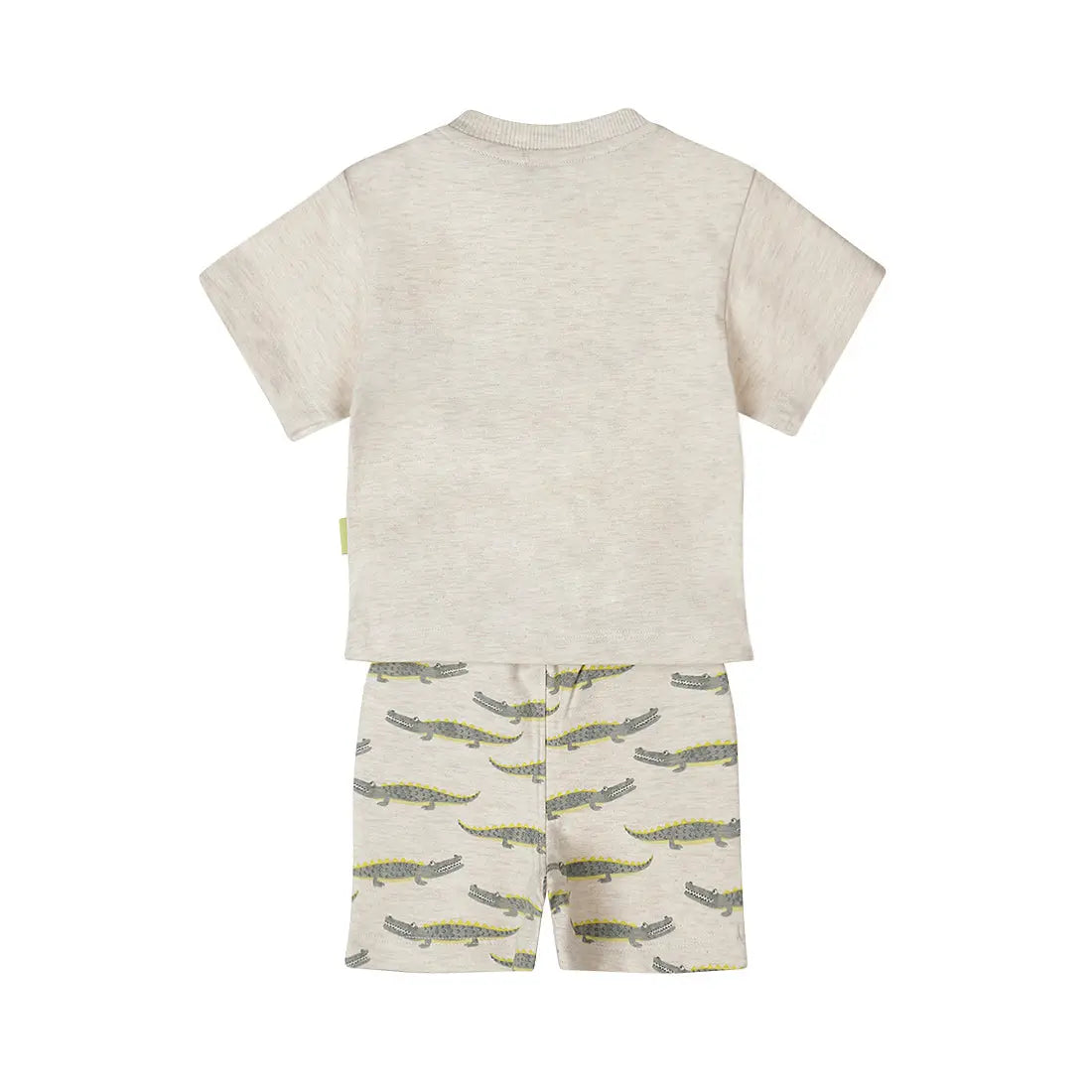 Dirkje 2-teiliges Set – Krokodil Shirt & Shorts Mokkini Kindermode Jungen Set
