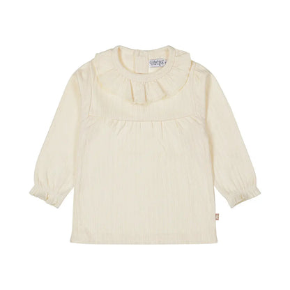 Dirkje Bluse mit Rüschenkragen Mokkini Kindermode Bluse