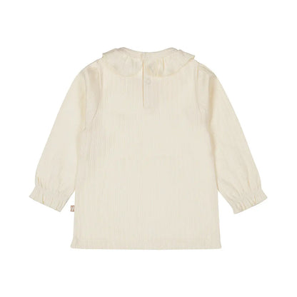 Dirkje Bluse mit Rüschenkragen Mokkini Kindermode Bluse