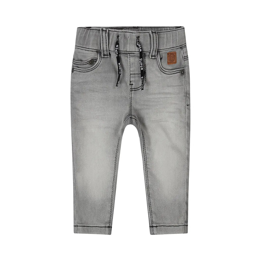 Dirkje Jeans in Grau – Weicher Denim Mokkini Kindermode Jeans