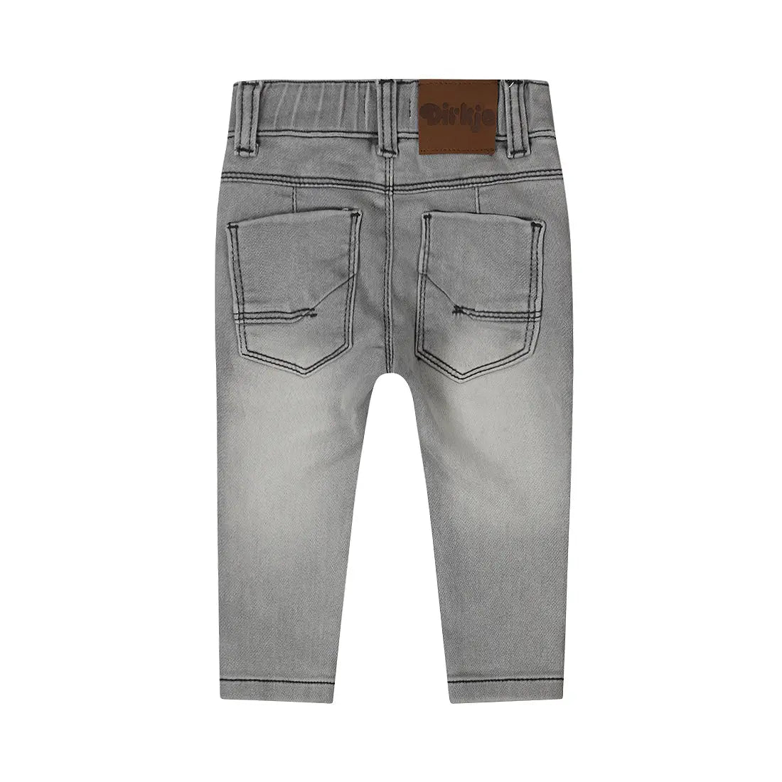Dirkje Jeans in Grau – Weicher Denim Mokkini Kindermode Jeans