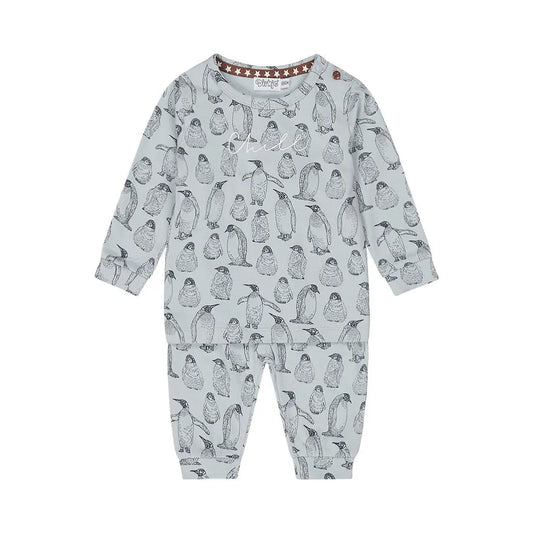 Dirkje Pyjama mit Pinguinmuster - Pyjama - Dirkje