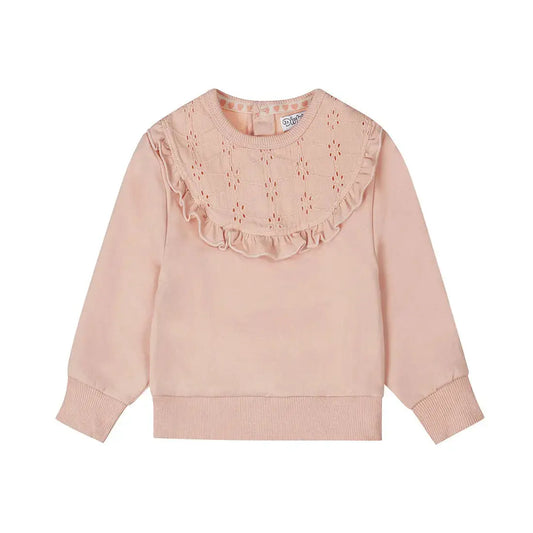 Dirkje Sweatshirt mit Stickerei Mokkini Kindermode Sweatshirt