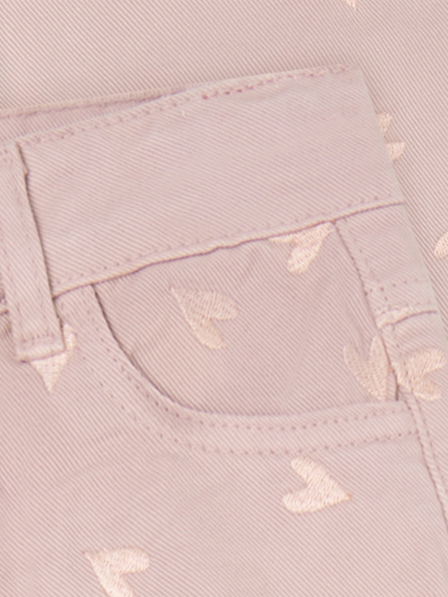 Minymo Mädchen Hose – Rosa mit Herzmuster