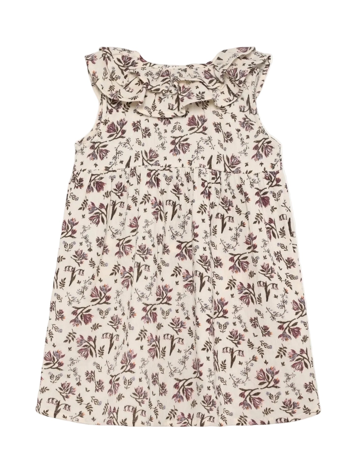 En Fant Kleid Mädchen Beige Mokkini