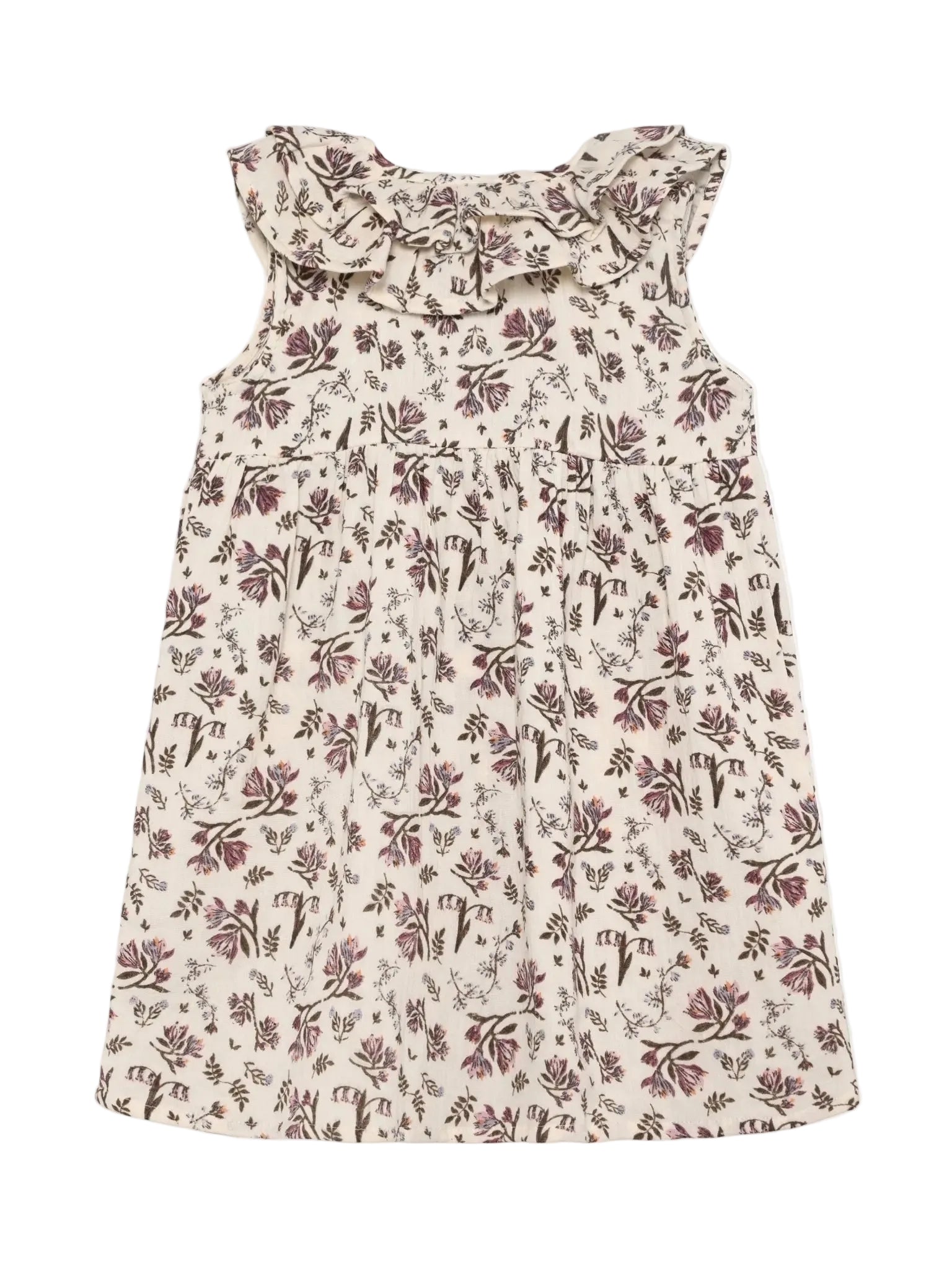 En Fant Kleid Mädchen Beige Mokkini