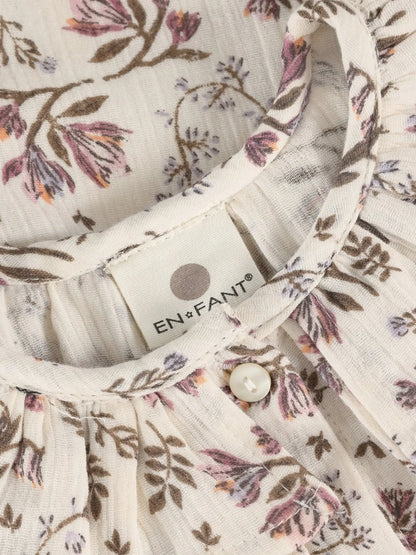 En Fant Kleid Mädchen Beige Mokkini