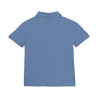 En Fant Poloshirt in Blau Mokkini Kindermode Gesperrt