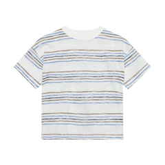 En Fant T-Shirt Junge Blau Mokkini
