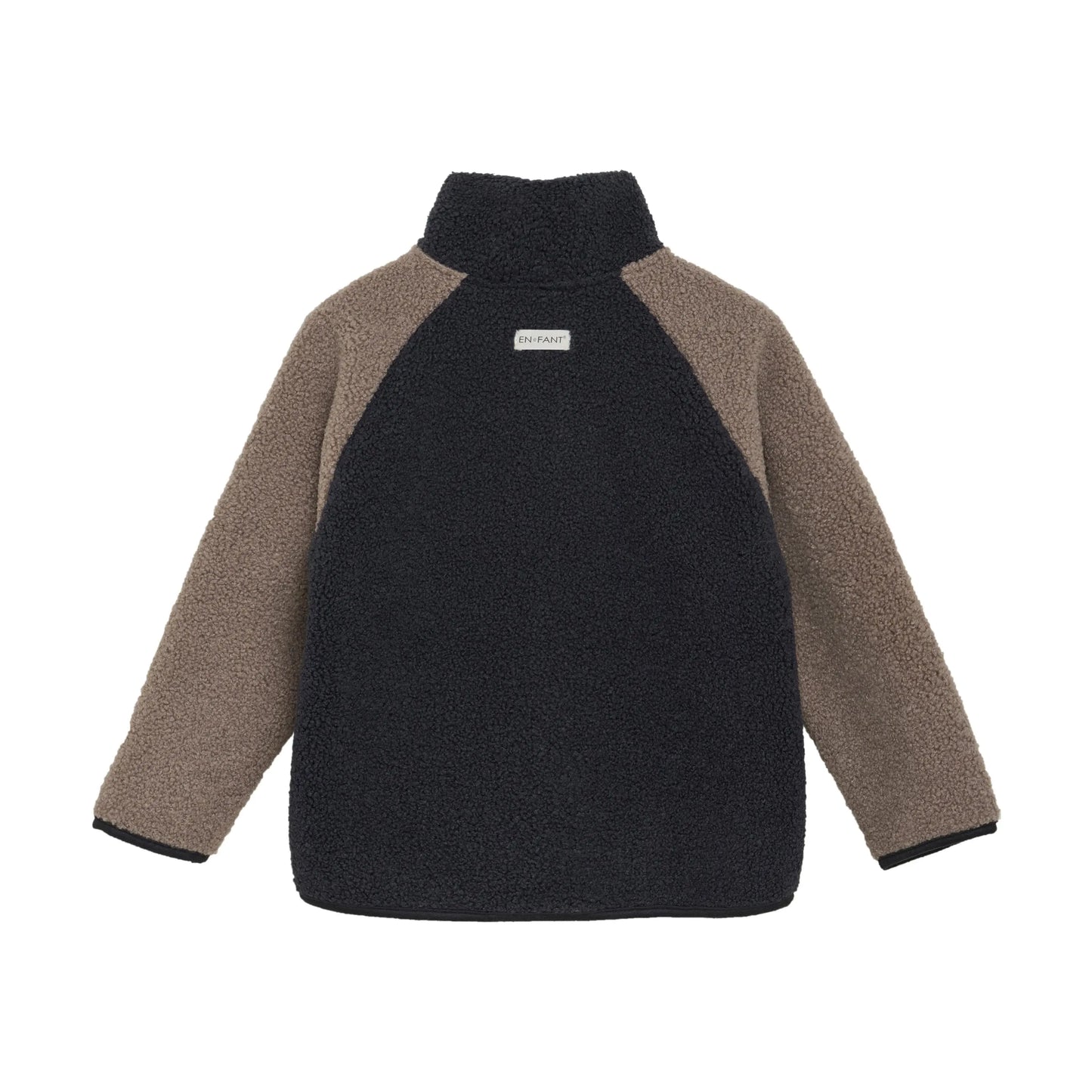 Enfant Fleecejacke in Kontrastfarben Mokkini Kindermode Gesperrt