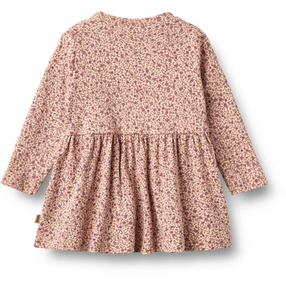 Wheat Kleid Mädchen – Rosa mit Blumenmuster