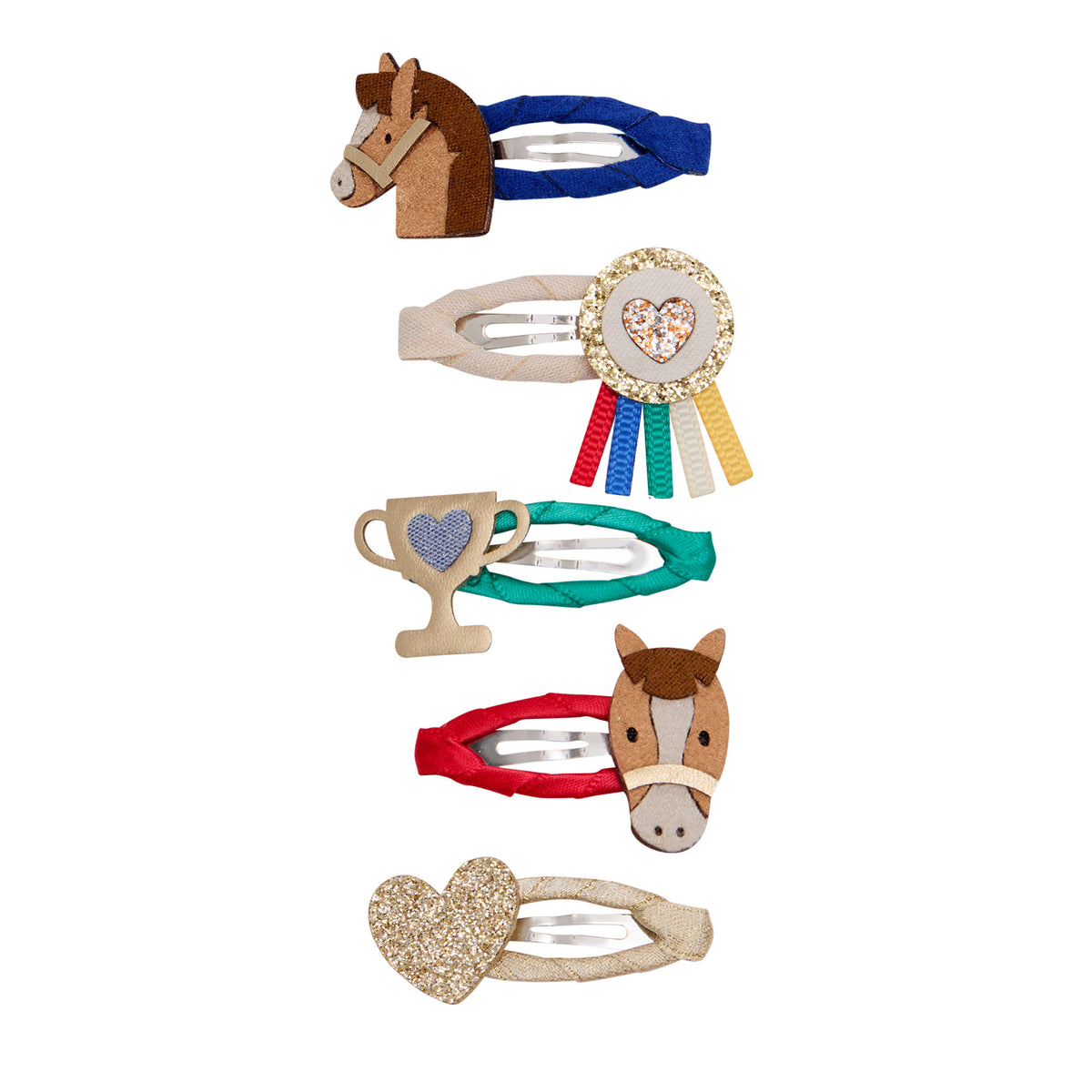 Mimi & Lula Pony Mini-Haarspangen – 5er-Set